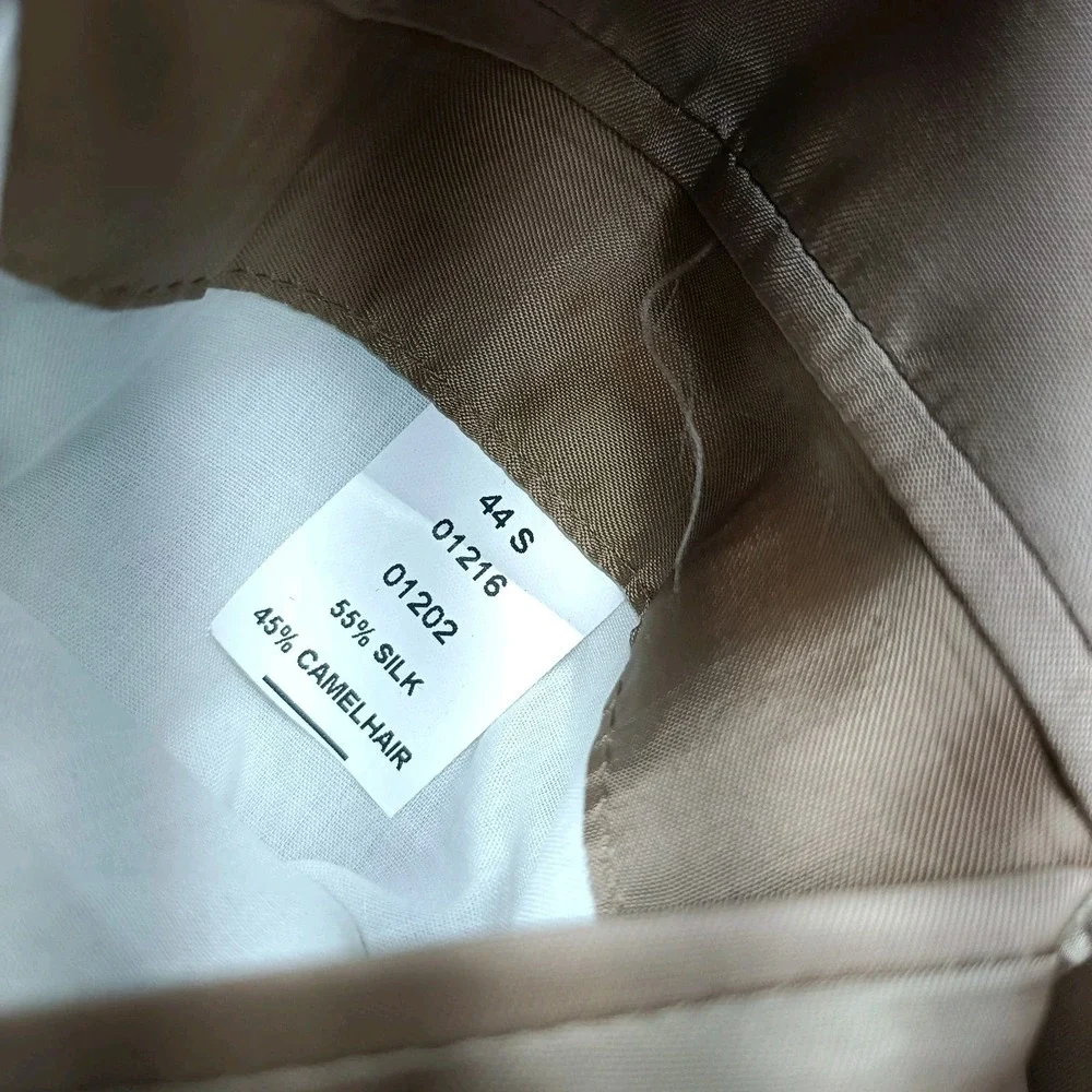 Jos A Bank Men's 44S Silk Camelhair Blend Blazer Suit Jacket Sport Coat 2 Button